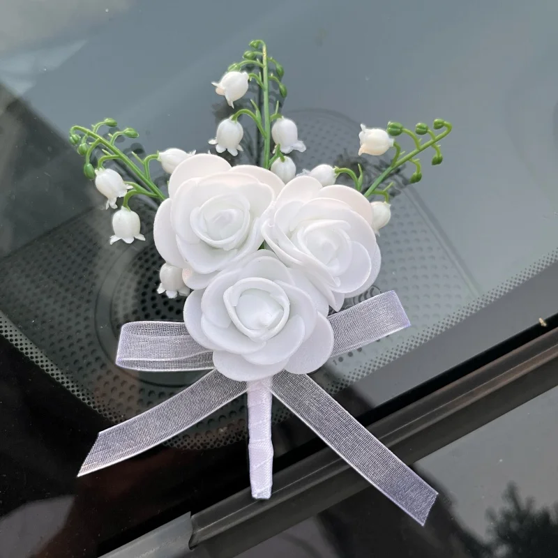 SUNNYCLUE Kit Fai Da Te Per Creare 10 Spille Con Foto Per Bouquet Da Sposa - Include Cabochon In Vetro, Ciondoli A Cuore, Ferro Di Cavallo, Quadrifoglio E Spille Da Balia - 4