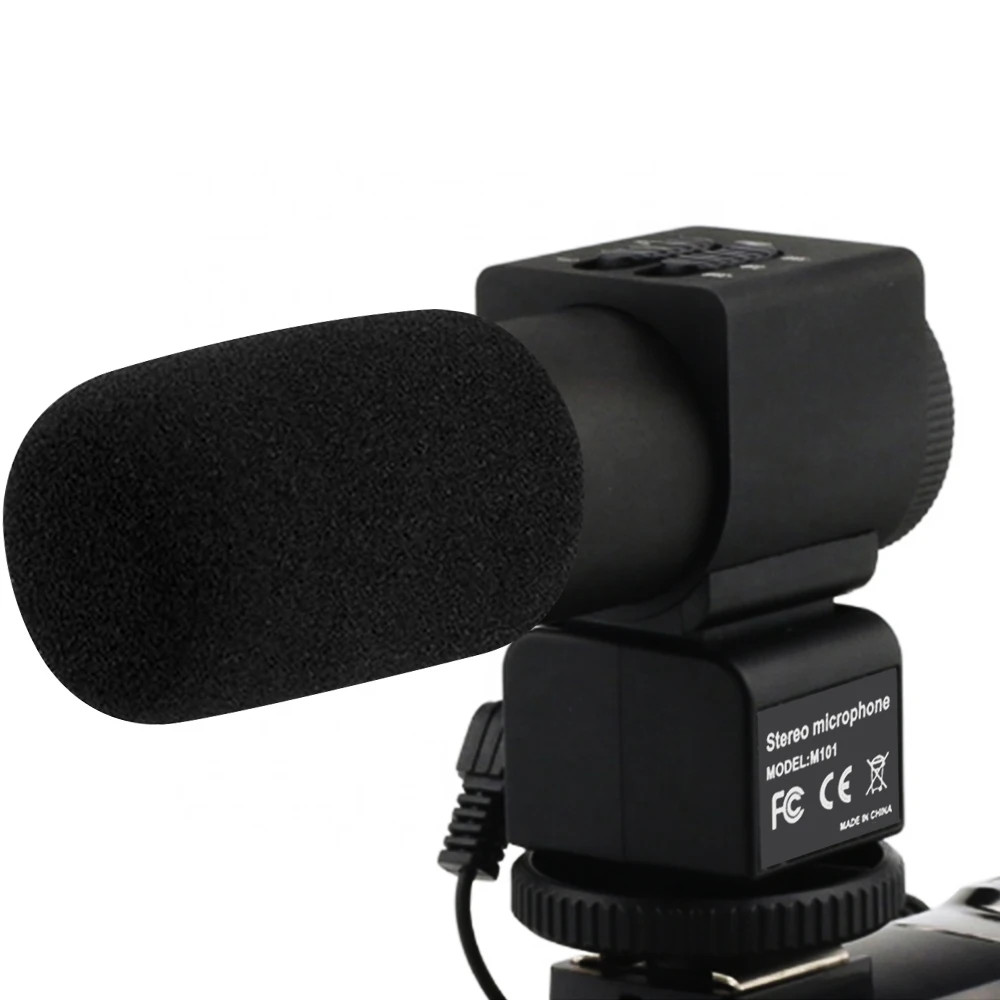 3.5mm Plug Video Camera Microphone Condenser Youtube Live Stream