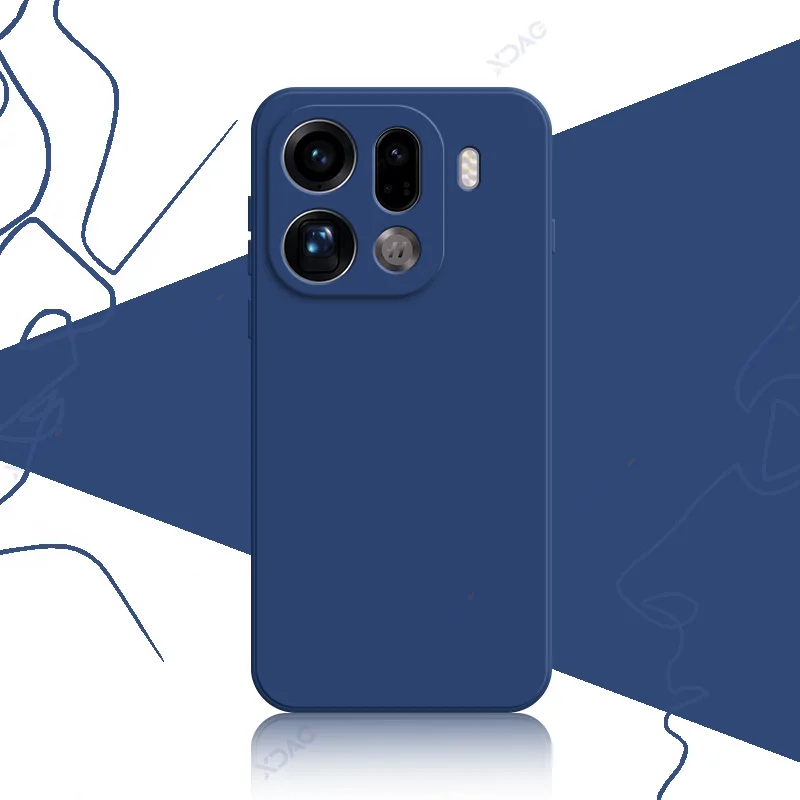 Luxury Dual Liner Protective Phone Case - Full Shockproof Square Liquid Silicone Shield
