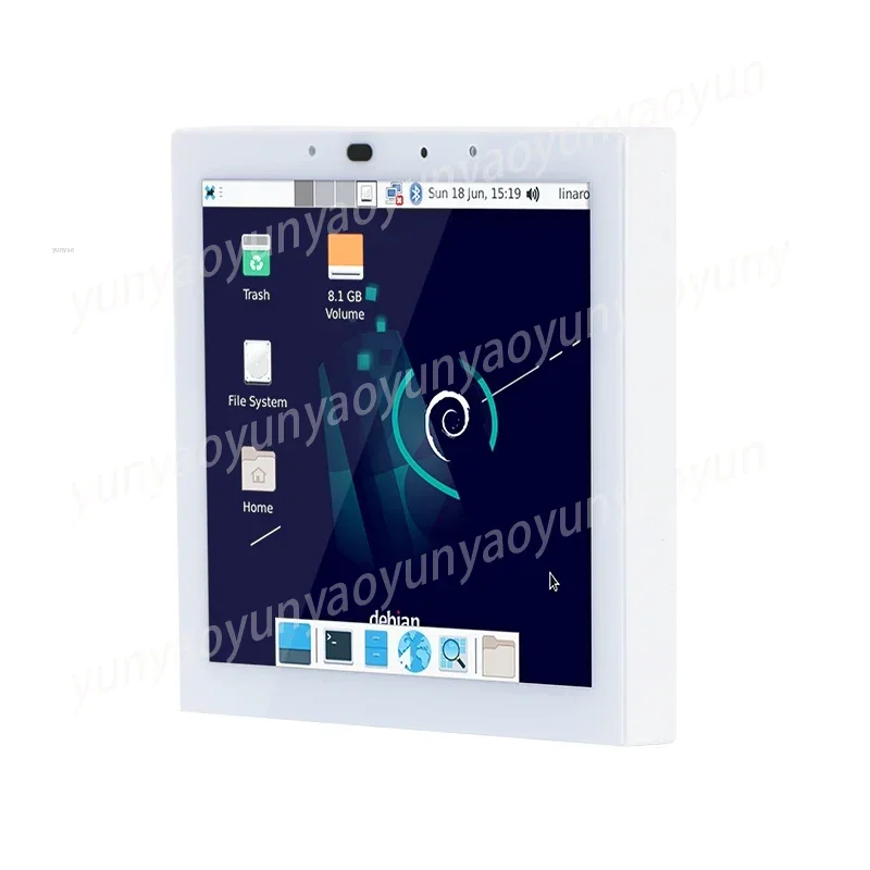 4인치 터치 스위치 WiFi 스마트 홈 컨트롤러 USB 패널 (호텔 및 홈 오토메이션 제어용)