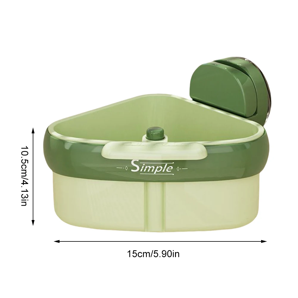 1/2PCS Kitchen Sink Corner Strainer Multi-functional Corner Sink Strainer Corner Sink Strainer Sink Drain Basket Fruit Drainer