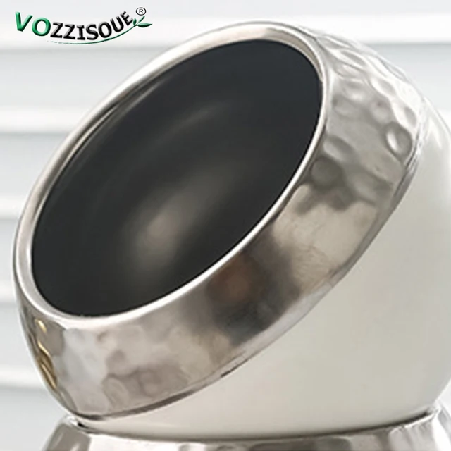 2023 Északi Luxus Zamatos Növényi Edény Vasállvány Kerámia Kaktusz Kis Virág Lakberendezési Bútorok Kiegészítők - Image 6