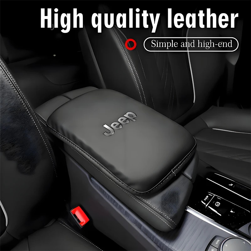 지프 자동차 팔걸이 커버 쿠션 팔걸이 박스 보호 패드 지프 랭글러 루비콘 레니게이드 컴패스 그랜드 체로키 패트리어트 JK용