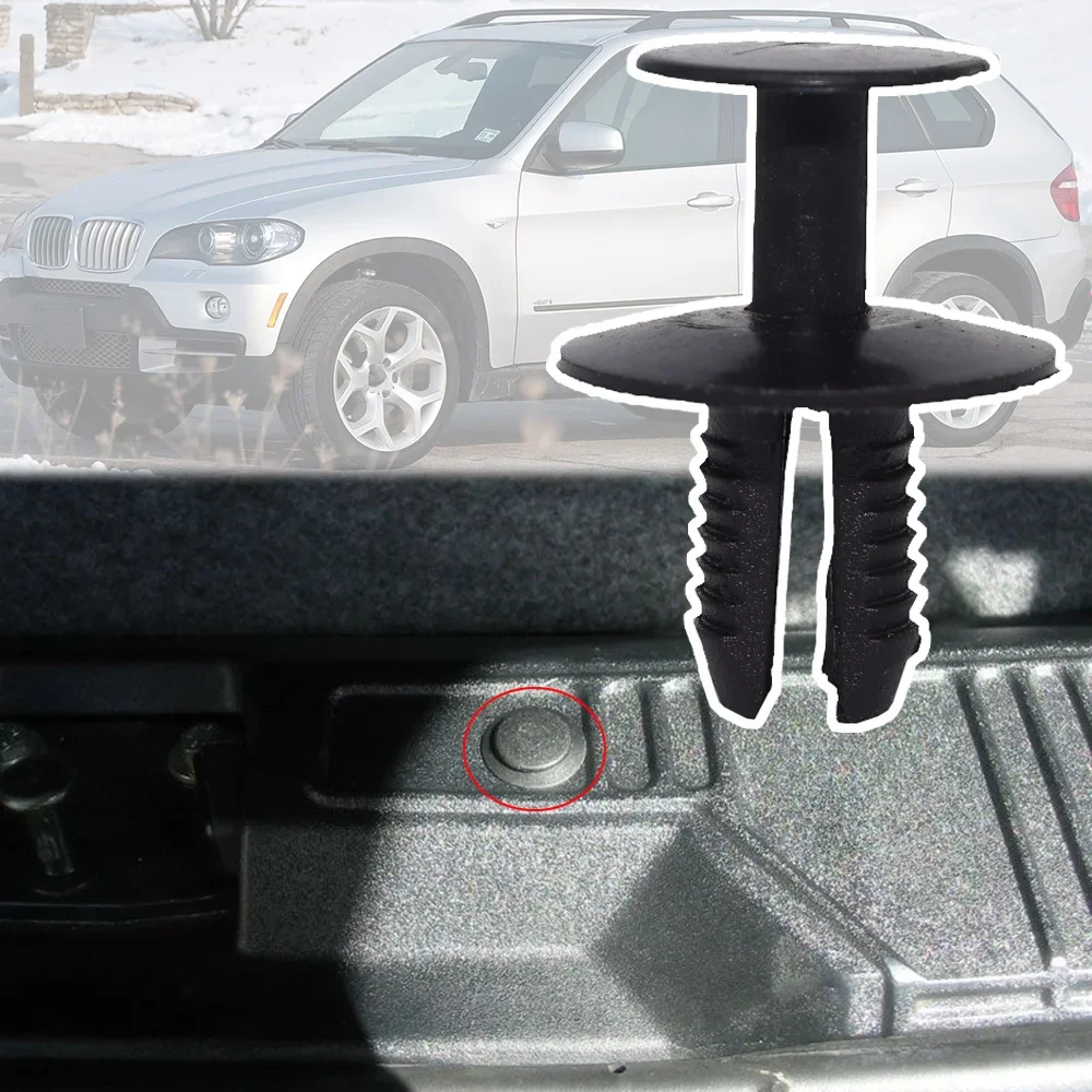 Car Engine Bay Shield Boot Lining Trim Panel Tappeti Clip Rivetti Per Bmw X5 E70 F15 2007 2009 2012 2013 2014 2015 2016 2017 2018