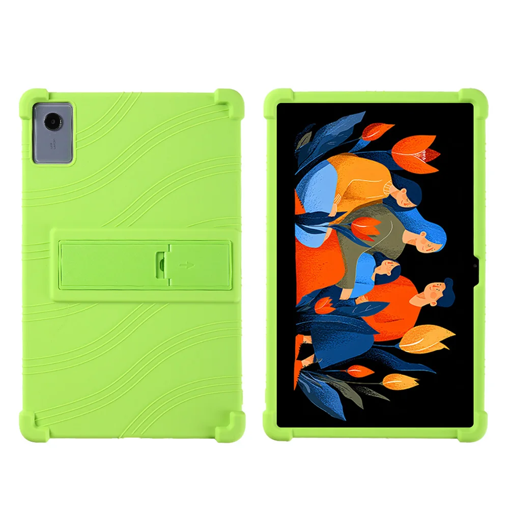 Enhanced Tablet Case with Adjustable Stand for 12.1-inch Devices, Kids' Soft Protective Cover