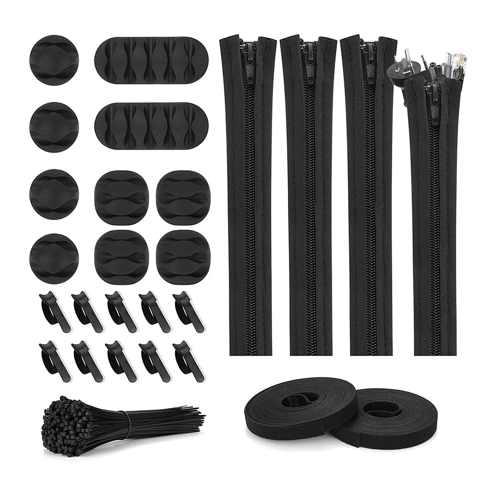 And Practical Cable Organizer Straps Pcs And Practical Cable Organizer Straps Cord Cable Management Organizer Kit