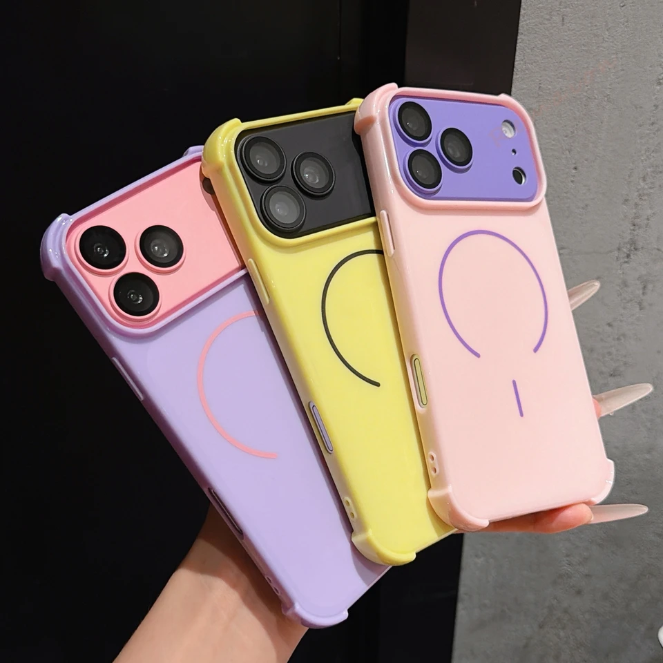 Shockproof Candy Colourful Phone Case For Iphone Pro Max Official_voghion.com