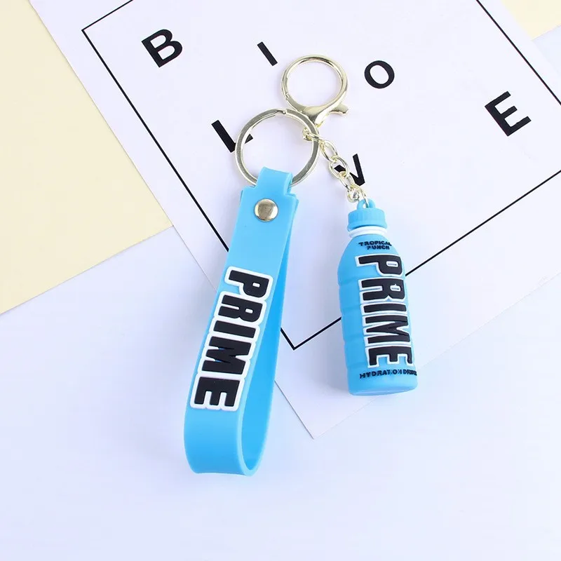 1pc Cartoon Cute Mini Beverage Charm Keychain, Stylish Drinking Bottle Keychain, Creative Car Bag Accessory, Fun and Practical for Men,Temu