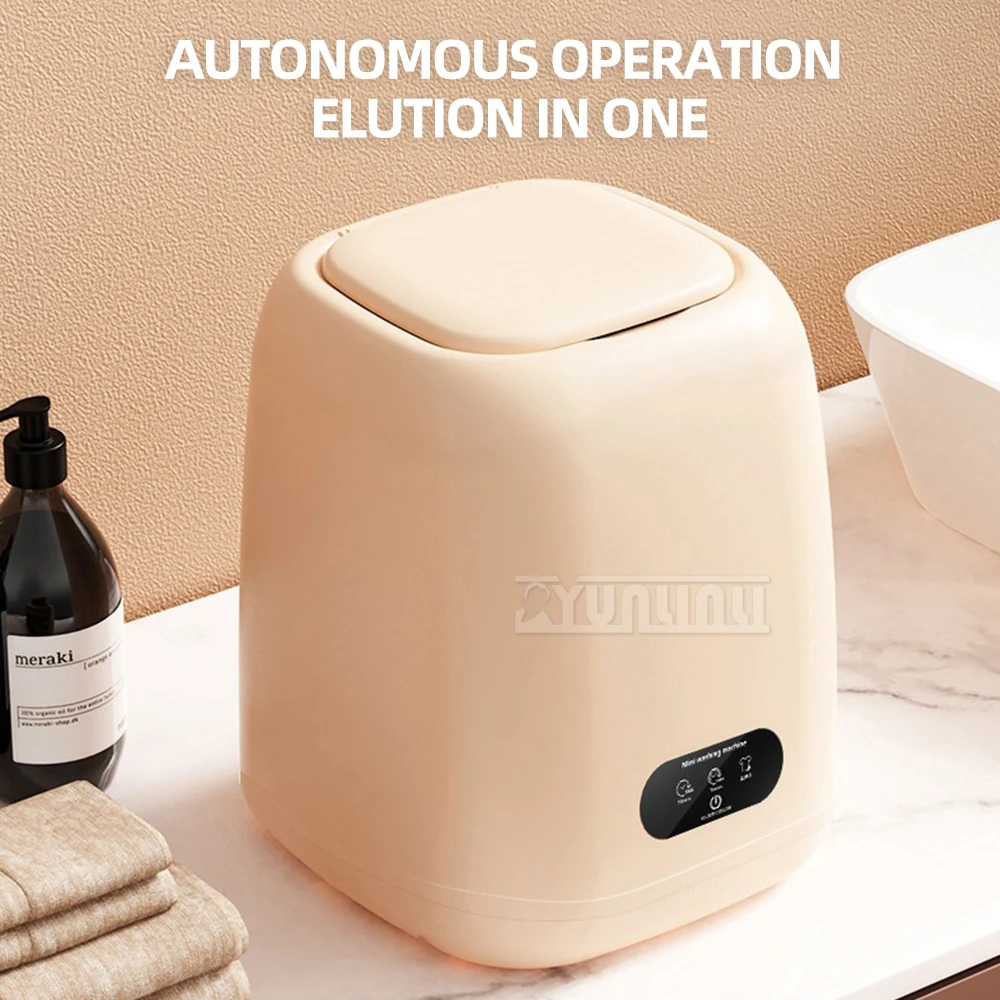 Household Mini Washing Machine Automatic Portable Washing Machine for Underpants,bras and children's clothing 4