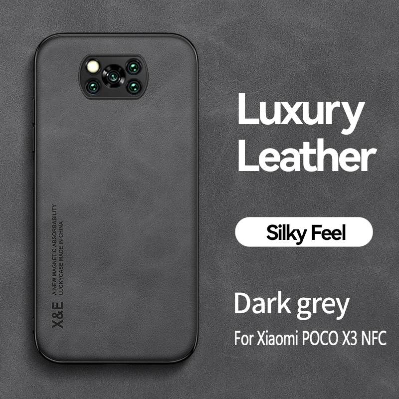 Luxury Magnetic Holder Leather Phone Case - Premium Back Cover with Enhanced Protection
