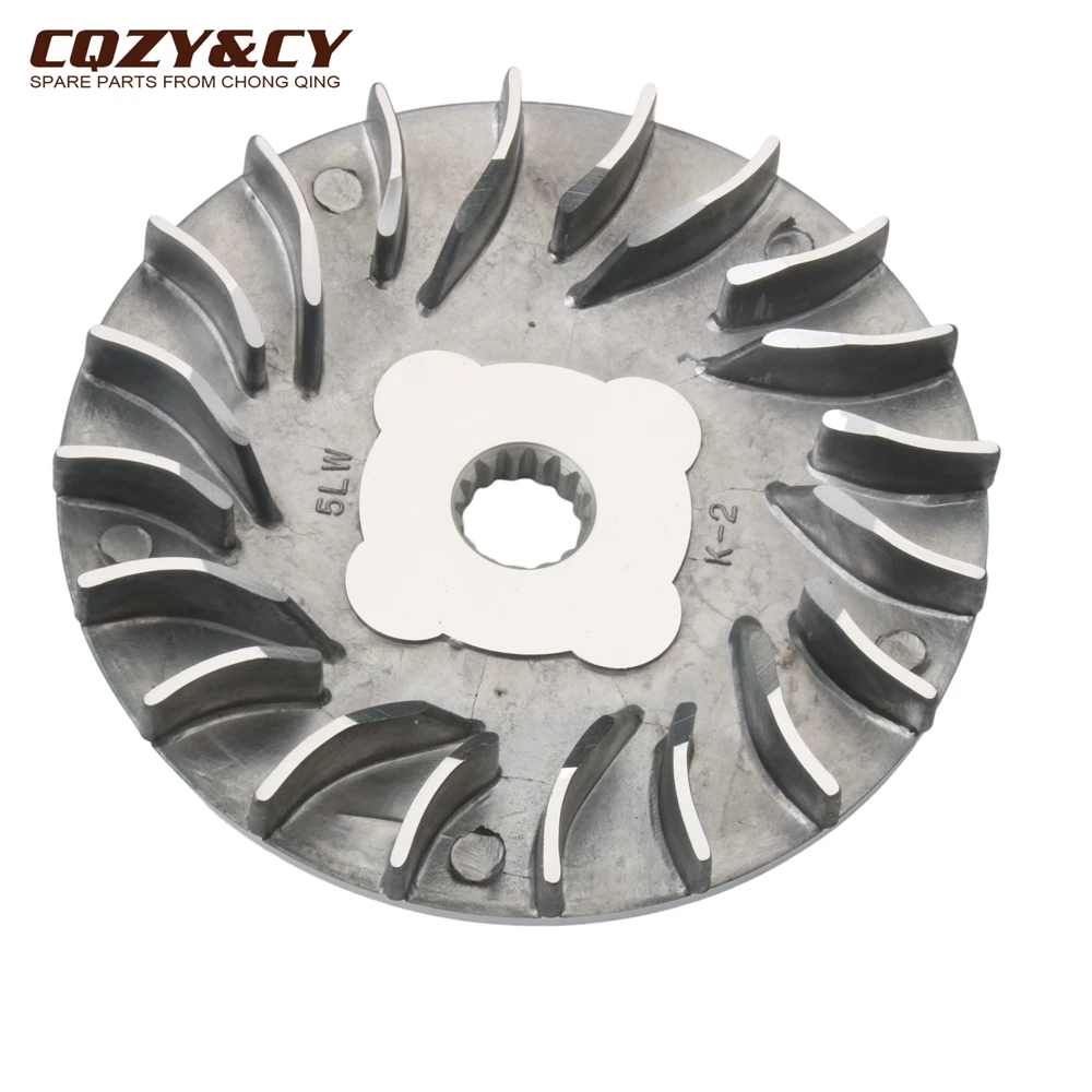 Scooter Bws100 Racing Drive Face Cvt Variator Fan Per Mbk Booster Nitro Ovetto Minarelli 100Cc 4Vp 2 Tempi