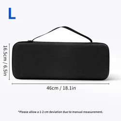 Durable Waterproof Hard Shell Keyboard Carrying Case for Travel and Protection (L)