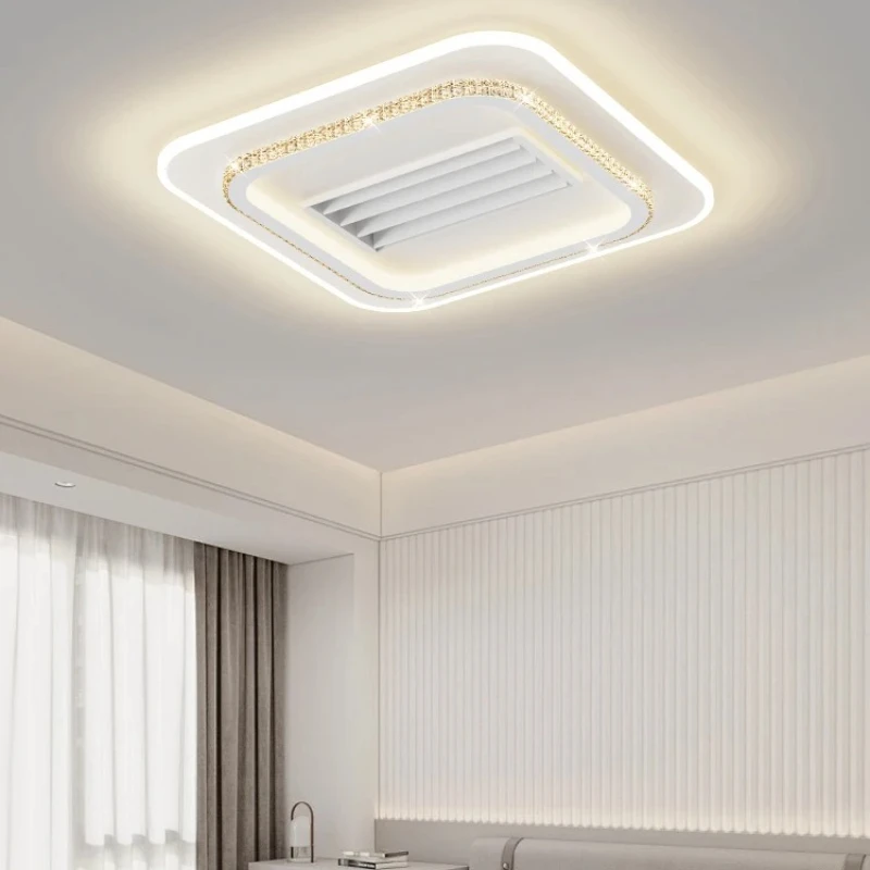 Luxury Crystal Bladeless Ceiling Fan 5