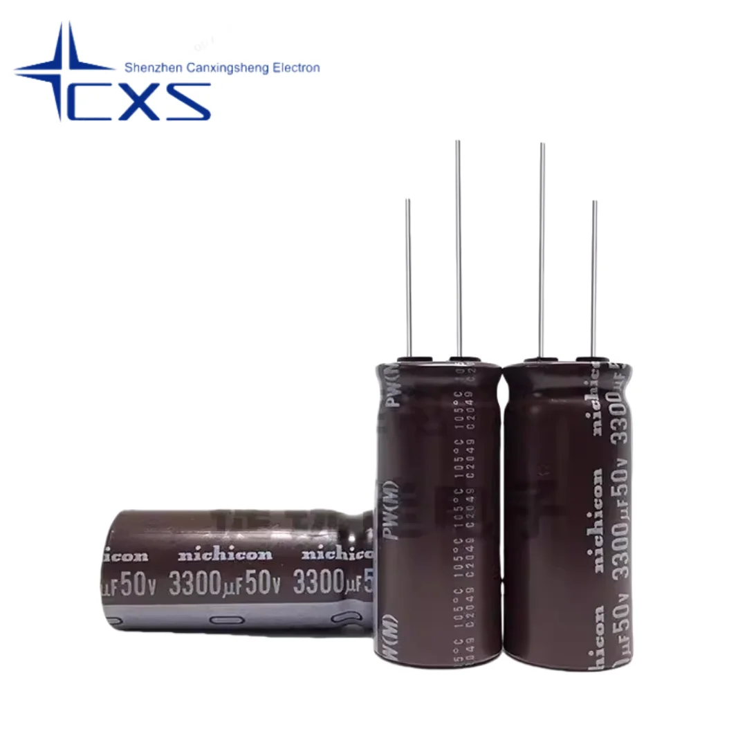 50V 3300UF Electrolytic Capacitors Size 18*35/40 Long Life 5pcs