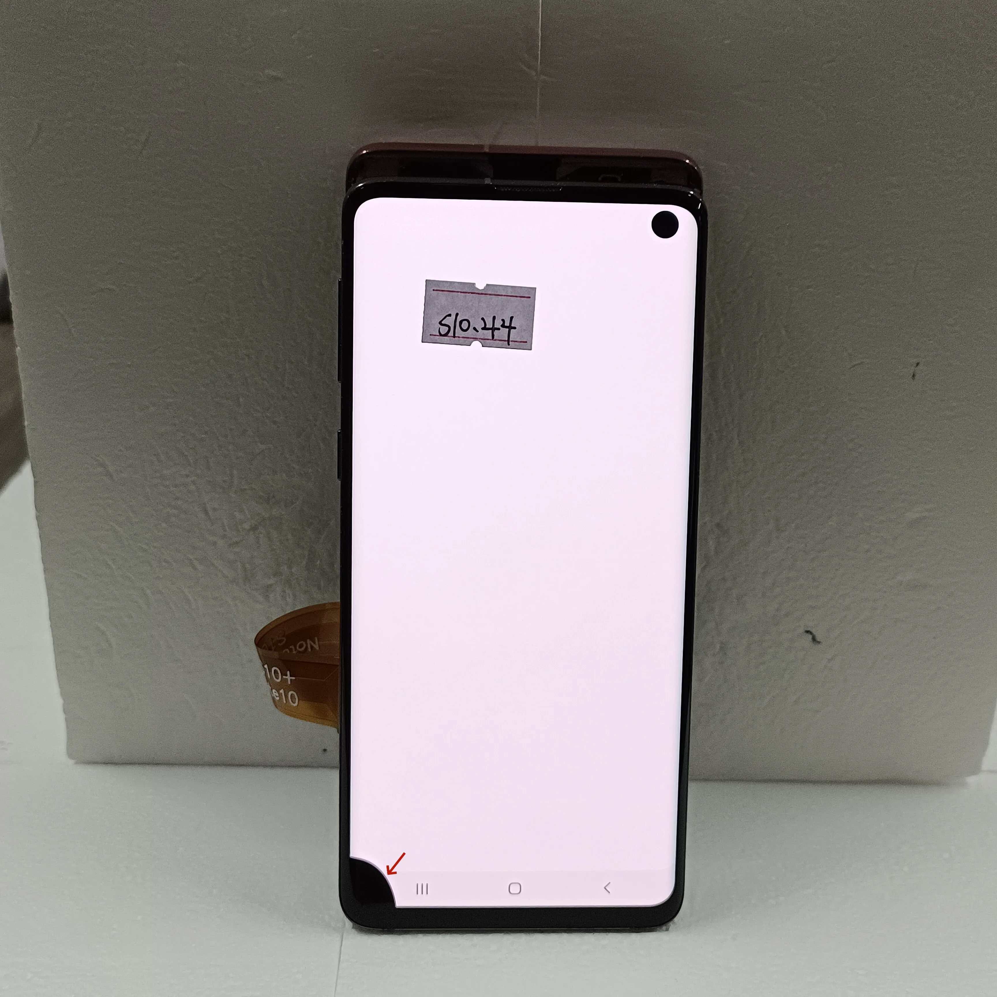 AMOLED ÷ S10 G973U LCD,  SM-G973F ÷ ũ Ÿ  ׽Ʈ, Ｚ  S10 G973
