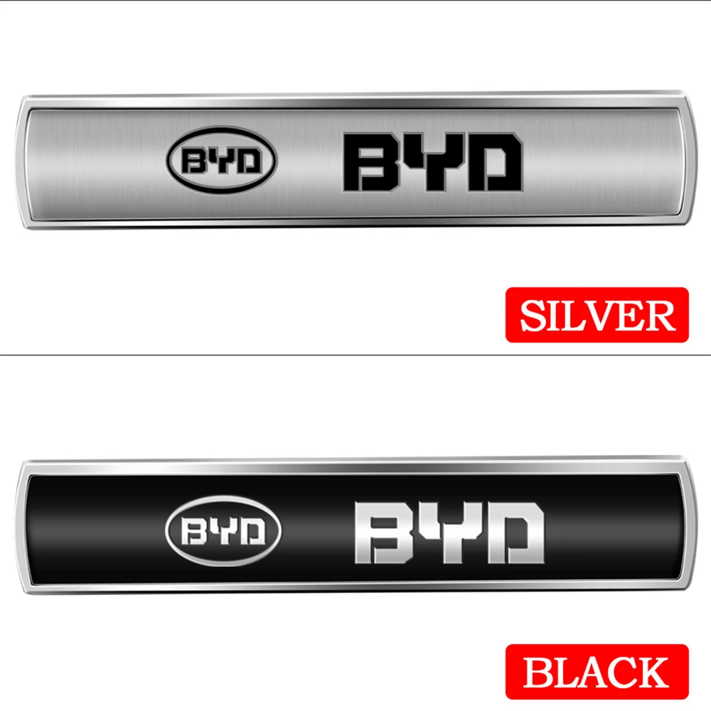 3D 메탈 엠블럼 스티커 배지 데칼 장식 액세서리 BYD 아토 3 위안 플러스 송 F0 플러스 씰 돌핀 샤크 씨리온 시걸용