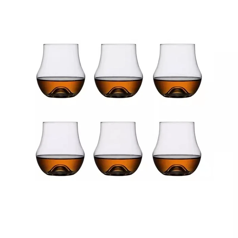 Crystal Glass Coffee Cup, Heat-Resistant Latte Mug, Water Cup, Milk, Beer, Juice, Tea, Wine Glass, 360ml