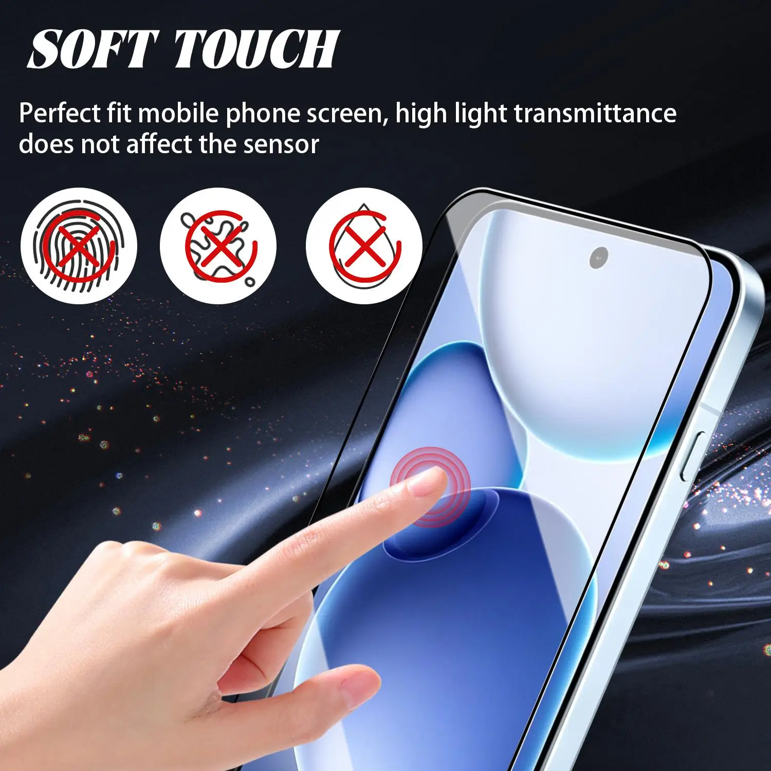 Multi-Pack Easy Install Screen Protector for OPPO Find X9 Series - Premium Tempered Glass Dust-Free HD Film