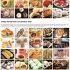 Fully Automatic Imitation Handmade Multifunctional Three-channel Rolled Pasty Machine Sesame Cake Meat Muffin Moulding Machine 4