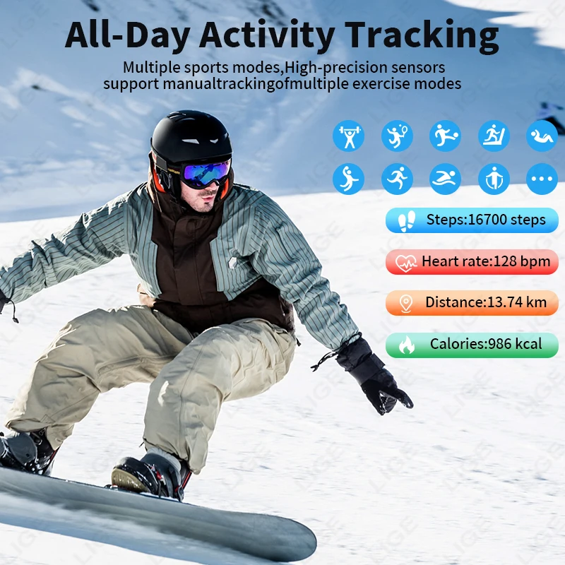 ECG PPG No Screen Smart Watch Sports Outdoors Fitness Heart Rate Monitor 1ATM Waterproof Men Smart Bracelet For Andrio IOS New