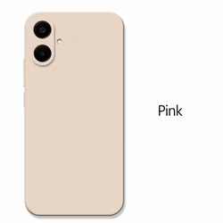 Premium Liquid Silicone Case - Sleek and Durable Protection Cover for A06 5G (LightPink)