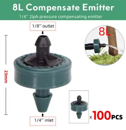 ตัวเลือกสินค้า Dripper ชลประทานอัจฉริยะ ประหยัดน้ำ แม่นยำสูง