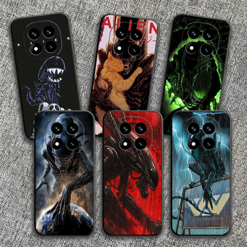 Cool A-Alien X-Xenomorph Soft Black Phone Case Cover
