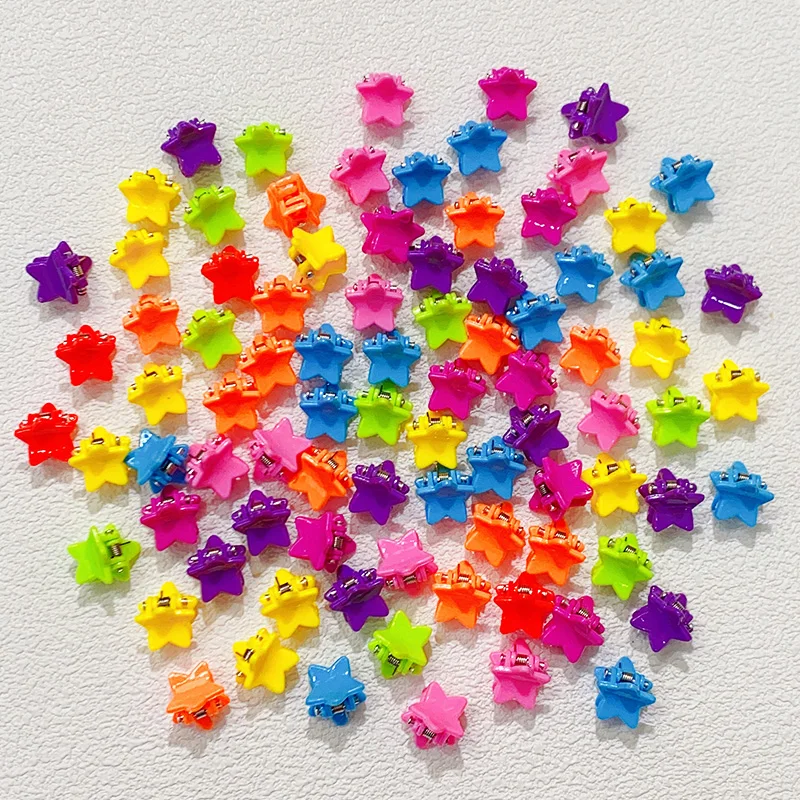 Рисунок 6 - Заколки-Крабики для волос с цветами и звездами