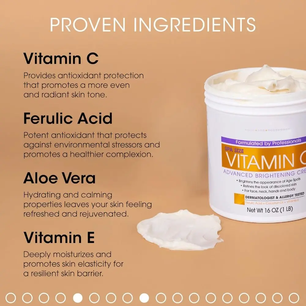 Collagen Retinol Collagen Face Cream Hyaluronic Acid Vitamin C Firming and Brightening Body Lotion Anti Aging Hydrating