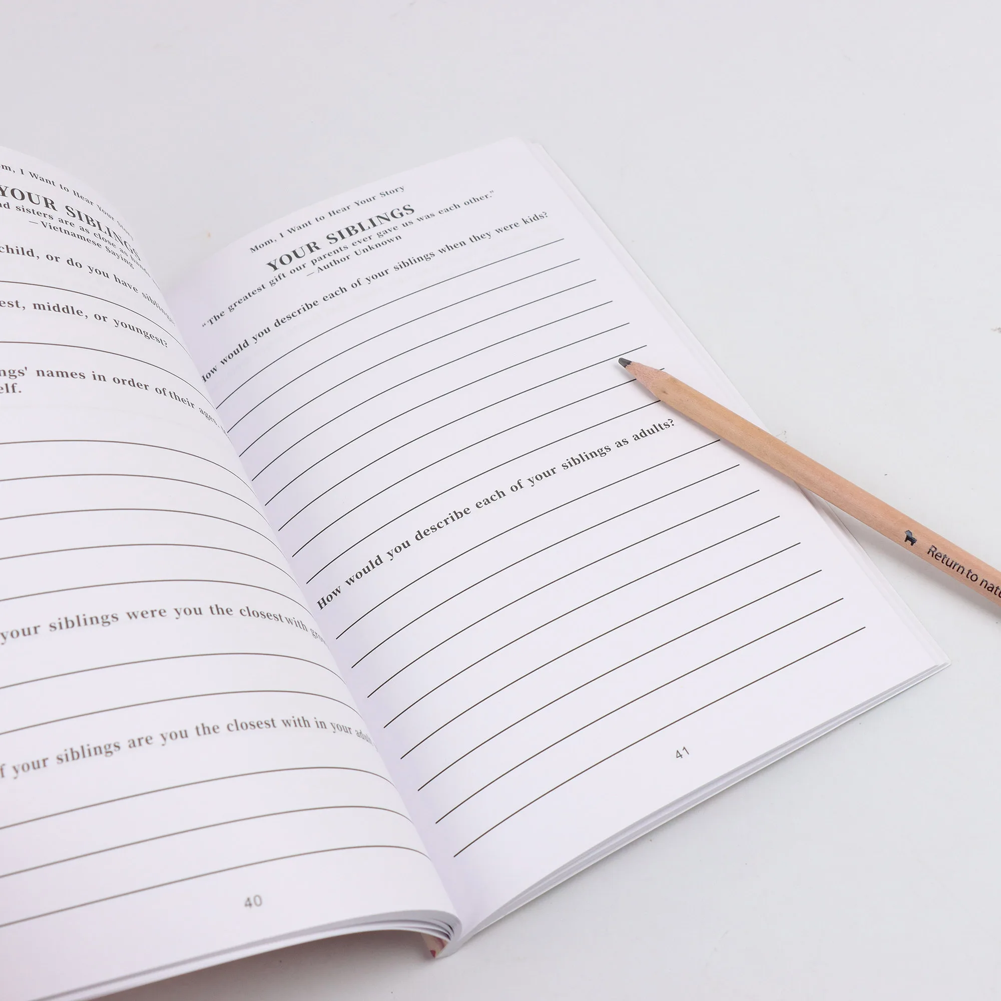 Mom I Want to Hear Your Story A Mothers Guided Journal To Share Her Life & Her Love Hear Your Story Books 4