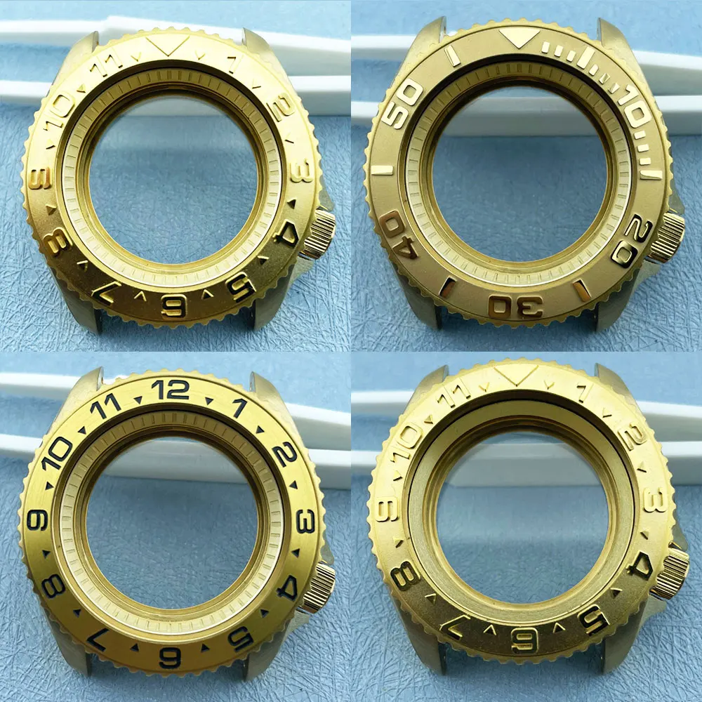 

Часы Skx007 золотистые, 41,5 мм, с выпуклым сапфировым стеклом