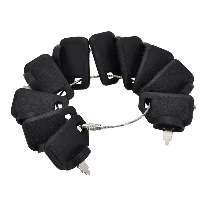 10 PCS Ignition Switch Key 63-8360 103-2106 1-603511 62-7770 Compatible with Toro TimeCutter Zero Turn 4225 5060 SS3200 SS3216
