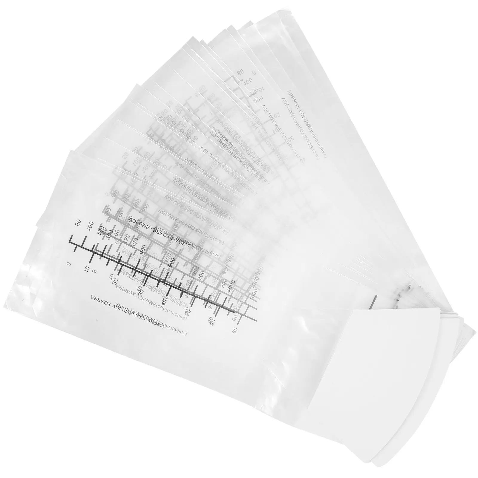 20Pcs 투명 구토 가방 Ldpe 자동차 비행기 보트 여행 캠핑 임신 아침병 응급 사용을위한 휴대용 구토 가방