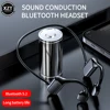 Waterproof BL09 Bluetooth 5.0 Wireless Headset Sports Stereo headphone Bone Conduction Audio Equipment Outdoor with Microphone 4