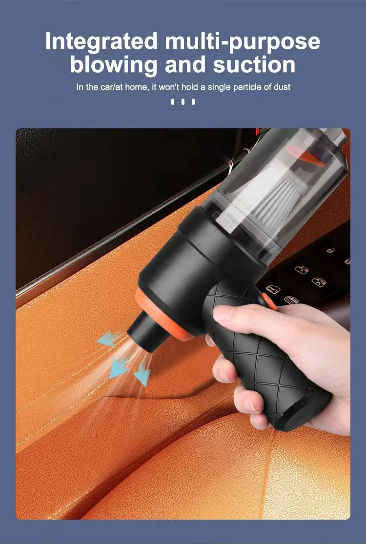 Handheld portable car vacuum cleaner for home and car dual-purpose wireless multifunctional charging vacuum cleaner 2