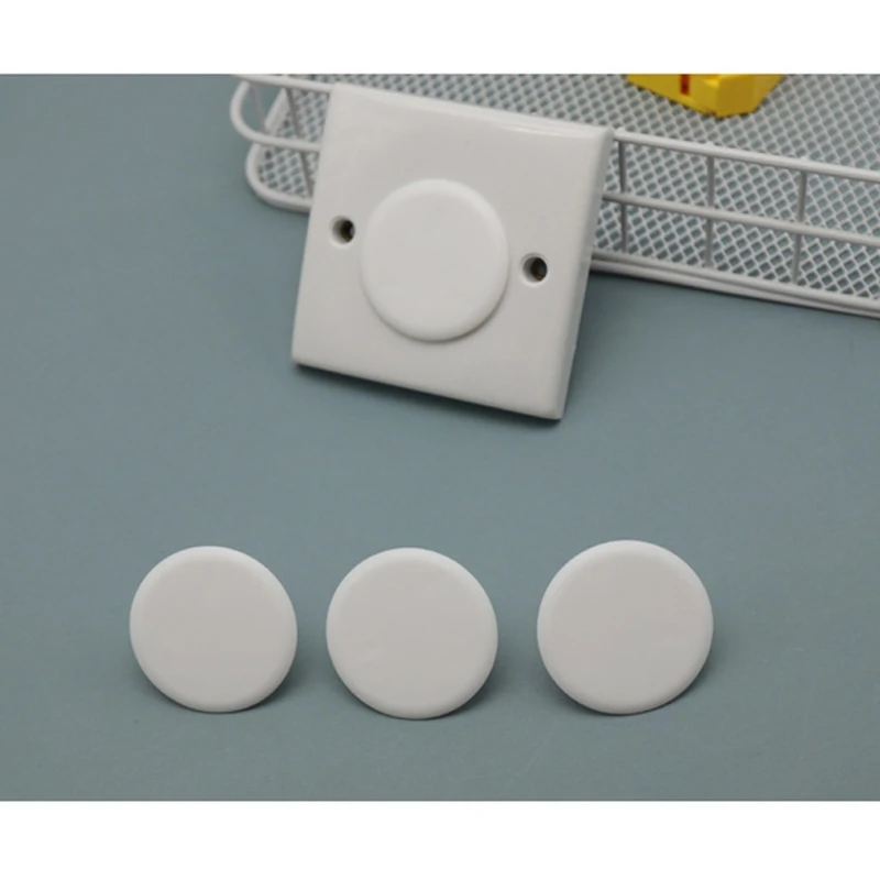 20-pieces UK Power Socket Baby Child Safety for Protection Device Anti-shock Plug Protector White Color Socket Cover