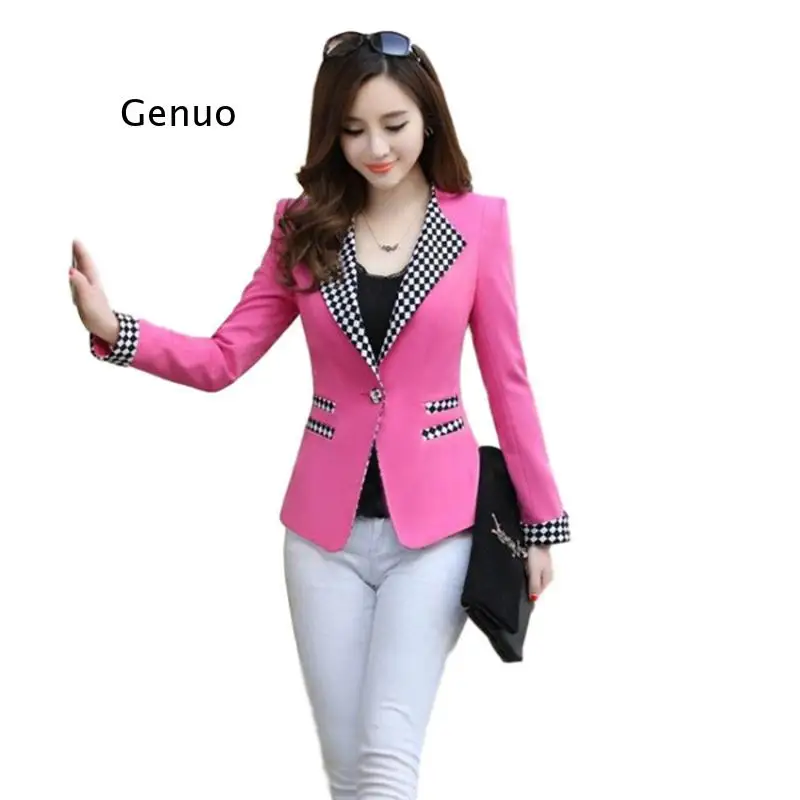 Blazer Women Suit New 2022 Long Sleeve Suits Women Clothes Spring Autumn Coat Woman Jackets Short Slim Blazers Female Jacket