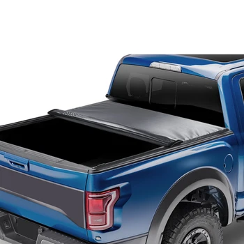 VEVOR Truck Bed Cover Roll Up Truck Bed Tonneau Cover Compatible with 2009-2024 Ford F-150 Styleside Bed for 5.5 x 5.4 ft Bed