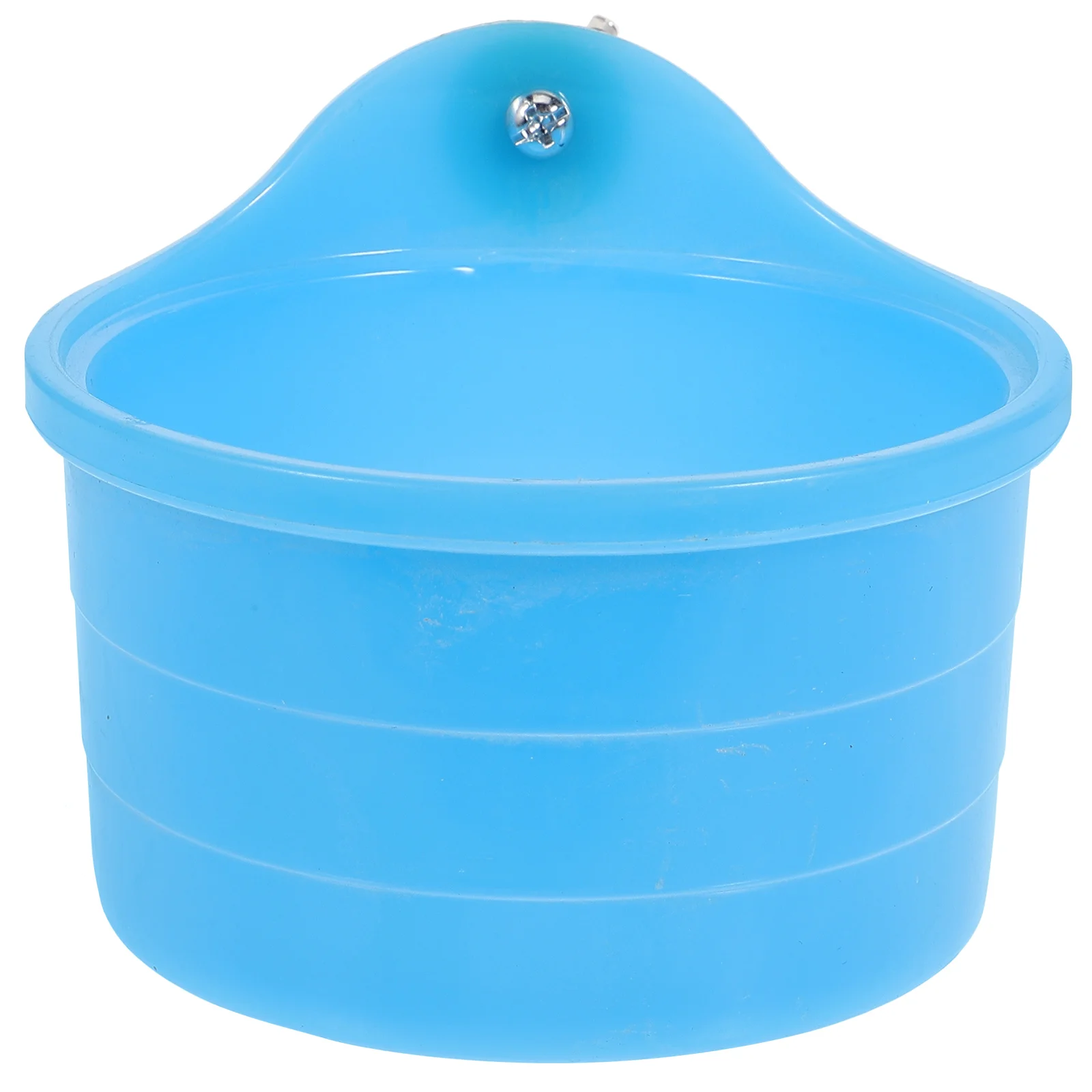 Bird Cage Toy Bath Box Parrot Bathtub 940X940X700CM Hanging Bathing Reusable Practical Sky-blue Bride