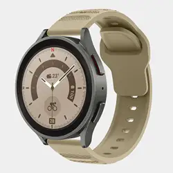 High-Quality Silicone Watch Strap - 20mm/22mm - Versatile Fit for 22mm (Brown)
