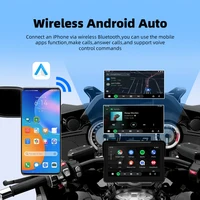 EKIY 7.0 inch Portable Digital Motorcycle Dashboard GPS Navigation Display Screen Monitor Wireless CarPlay Moto Android Auto - Image 4