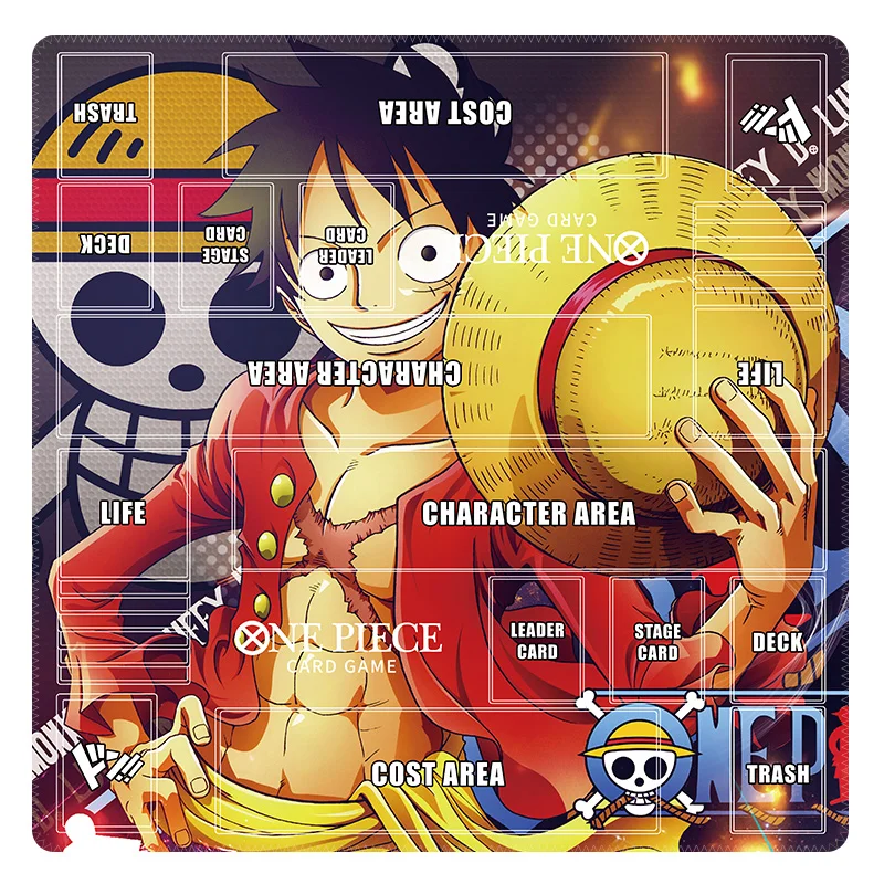 thumbnail image 1 of Alfombrilla de mesa de cartas de batalla para dos jugadores Opcg de 60 x 60 cm con dibujos animados de One Piece, Tony Tony, Chopper, Luffy, Ace, 1 of 5