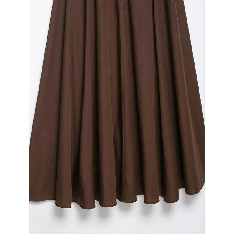 2025 Fashion With Belt Long Dresses for Women Summer Sleeveless Slip Dress Vintage Female Elegant Party Dresses