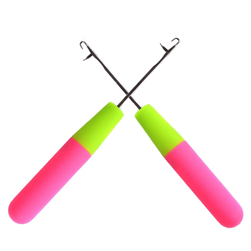 Crochet Hooks crochet hooks Plastic Knitt Hair Crochet Needles For Making Braiding Dreadlock Hair Tools
