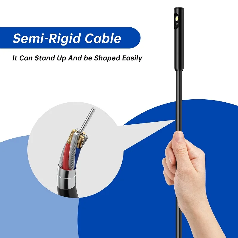 منظار صناعي محمول بشاشة عرض عالية الدقة IPS مقاس 5...