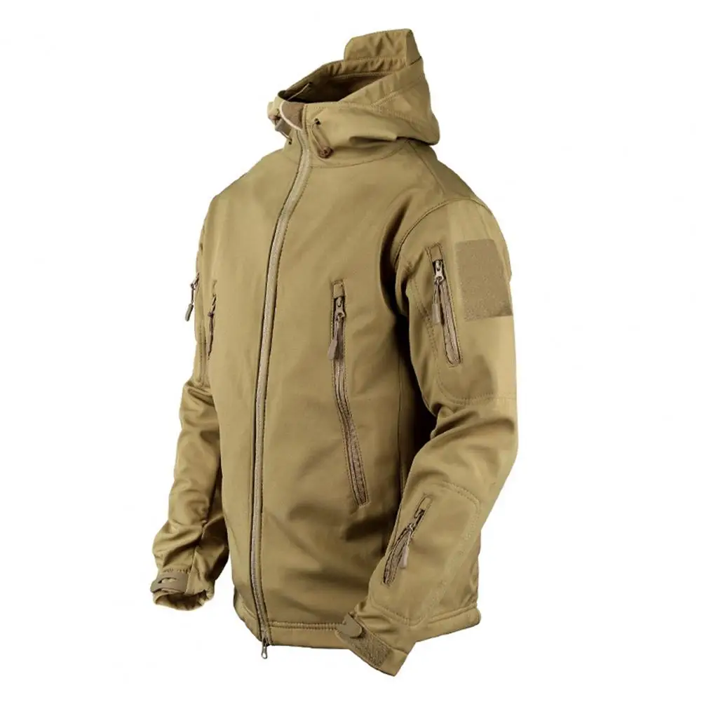 Hiking Jackets Military Field Windbreaker Waterproof Hoodie for Hunting