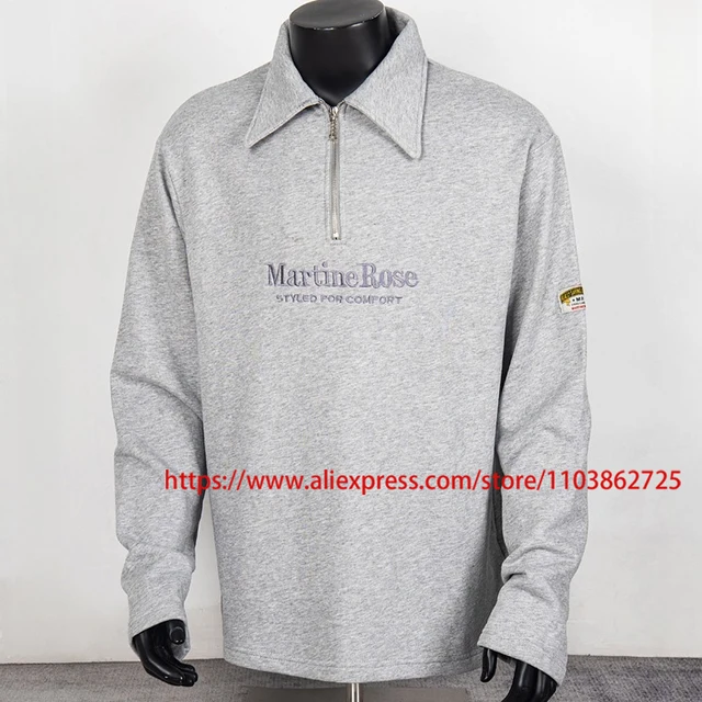 トップス martine rose 25ss logo polo CREW ファッション martine rose 25ss logo polo