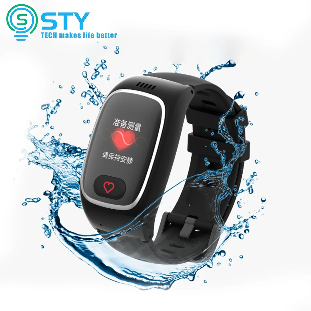 smart bracket watch ODM 4G L16 Pedometer health care SOS Call GPS Location Tracker smartwatch for elderly