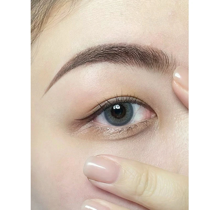 Natural Waterproof Liquid Dyeing Eyebrow Cream Quick Lasting Drying Dry Brown Gray Dyed Eyebrow Enhancement Makeup 5
