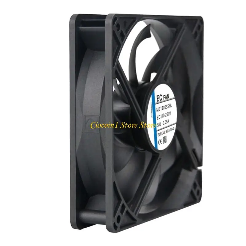 A3PC ME12025SHL 팬 120mm 220V 0.02A 컴퓨터 케이스 냉각 팬 저소음 쿨러